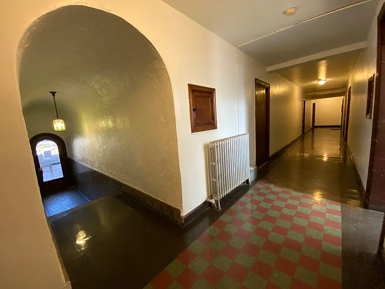 View of first-floor hallway.