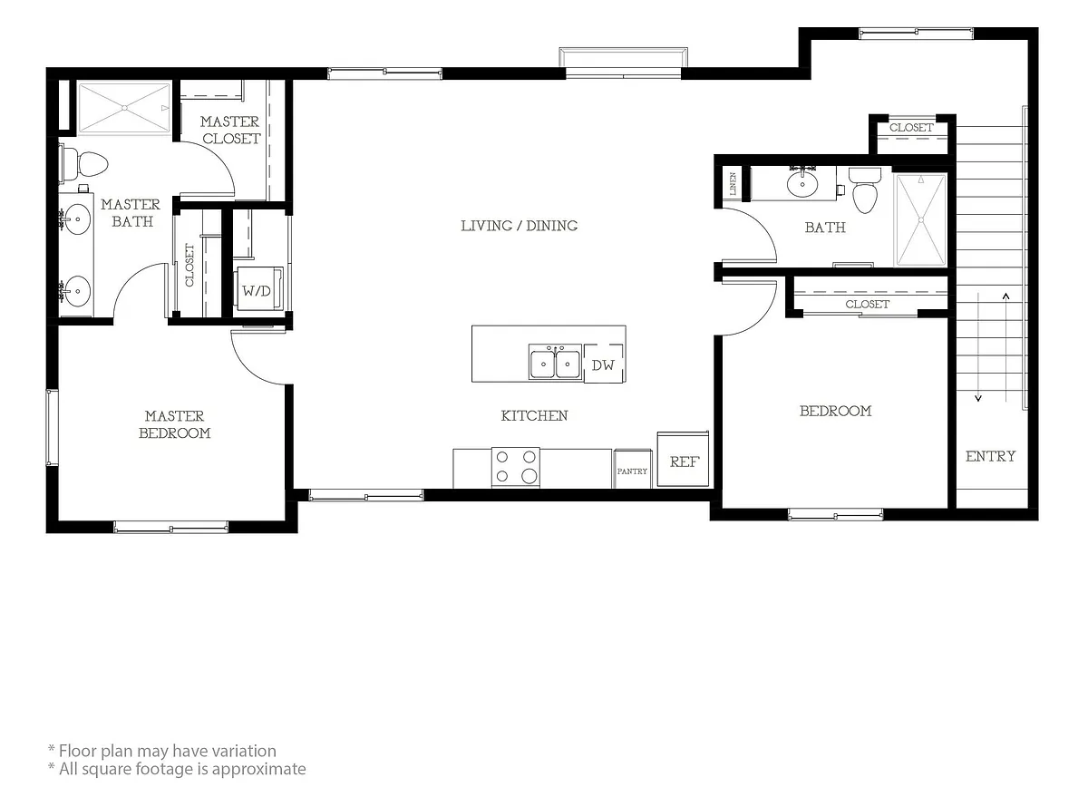 Floor plan Girard