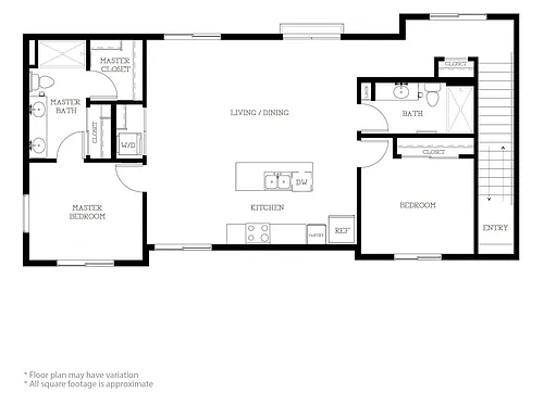 Floor plan Girard