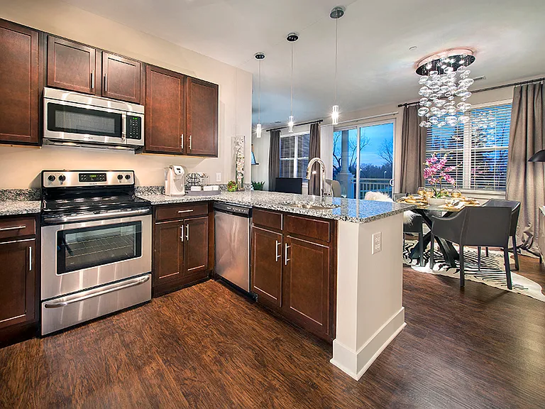 Enjoy Spacious Gourmet Kitchens