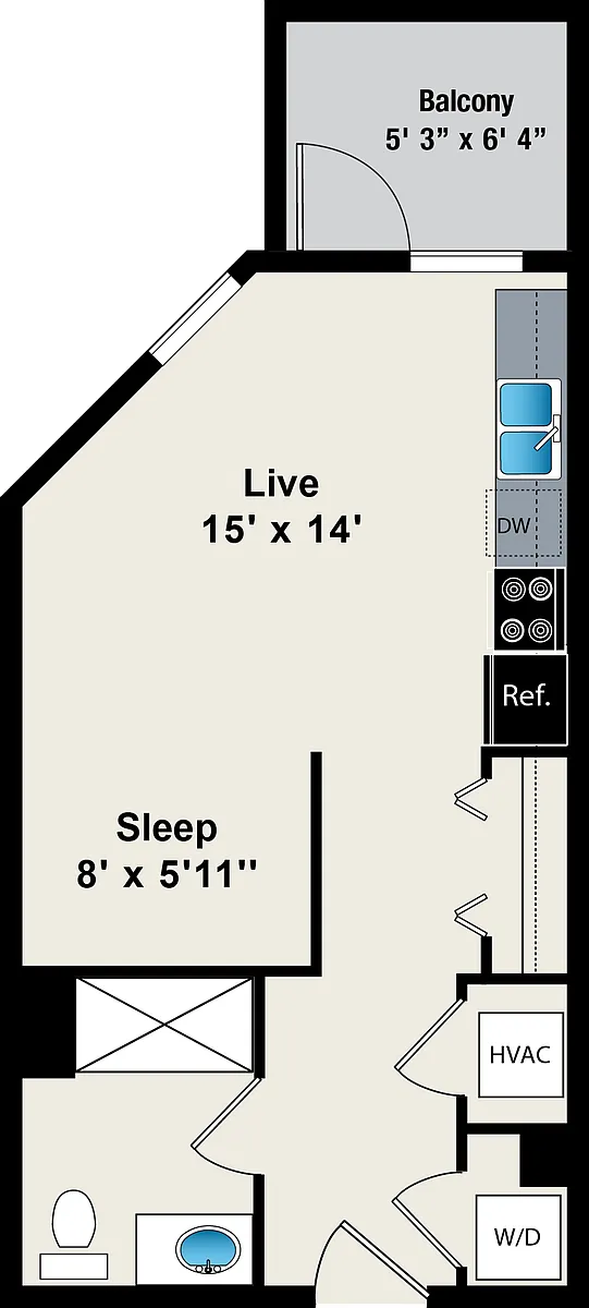 Floor plan S3 - 505