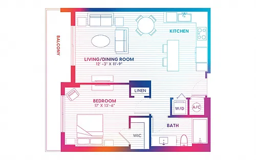 Floor plan A2-S