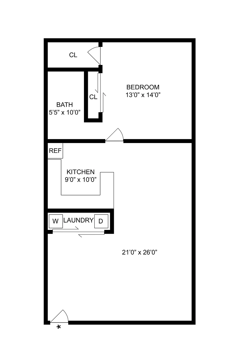 Floor plan Geneva