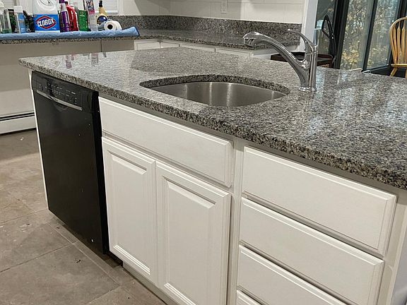 Kitchen with Granite counters