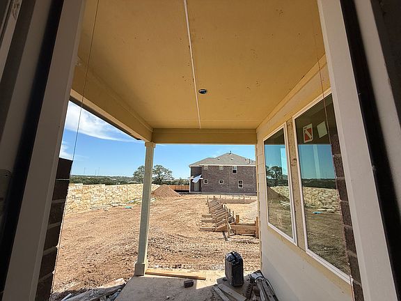 Covered patio