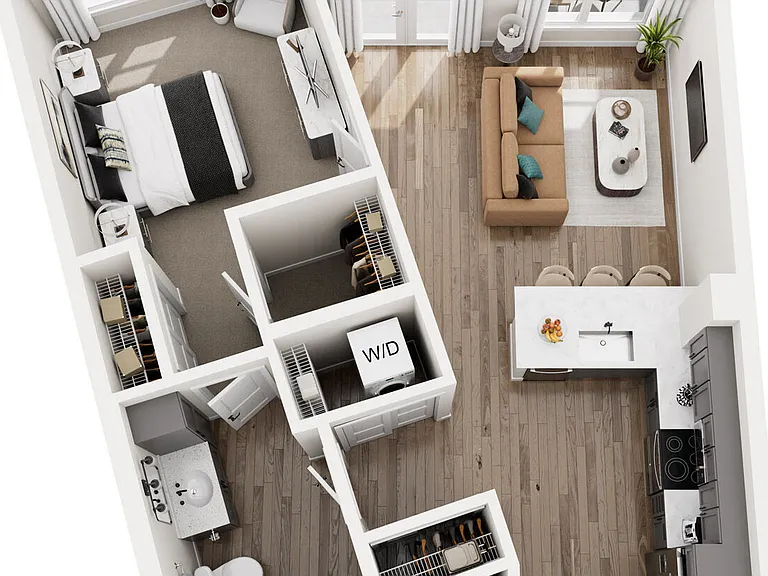 A3 floor plan The Hawkins