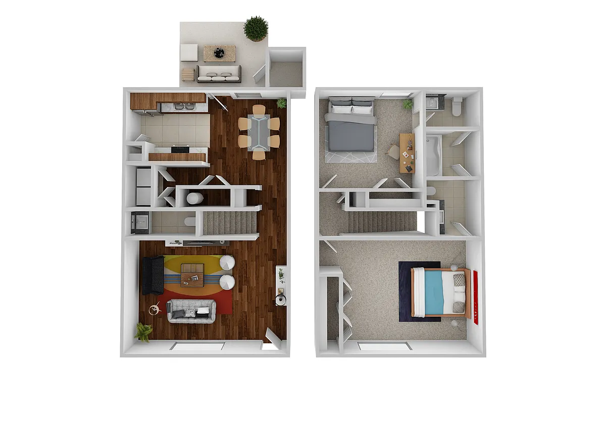 Floor plan The Willow