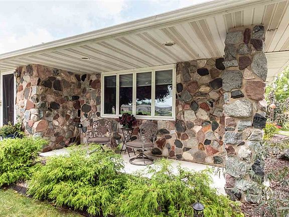 Patio in Front of Home