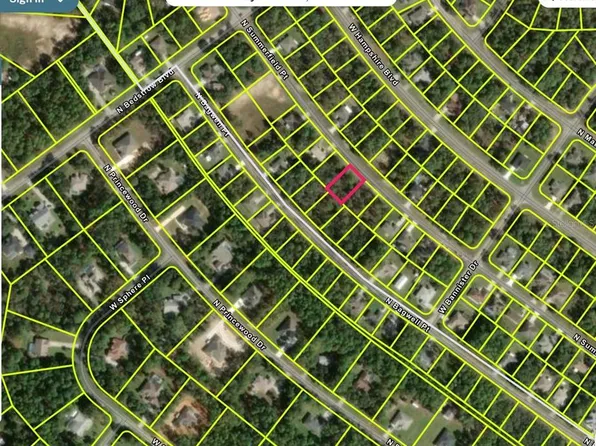 5728 N SUMMERFIELD POINT LOT 7, CITRUS SPRINGS, FL 34434