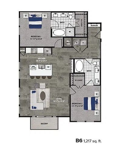 Floor plan B6 Essential Housing