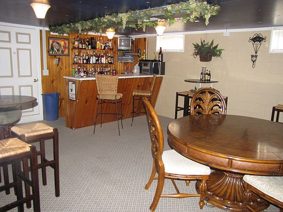 Basement bar