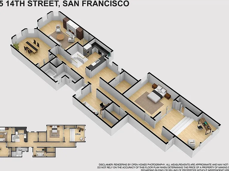 Layout upstairs
