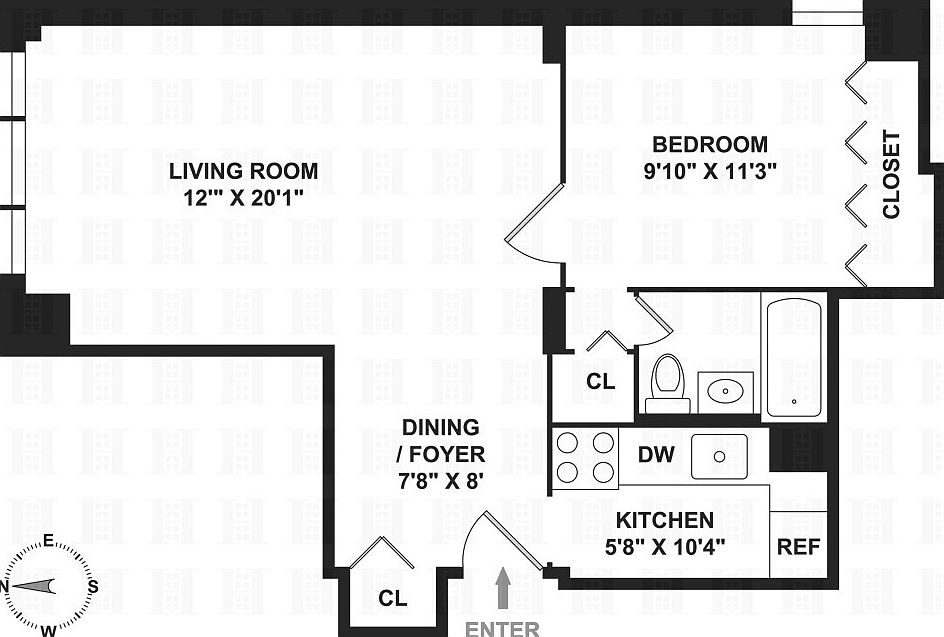 1st image of 165 W 66th St APT 6V