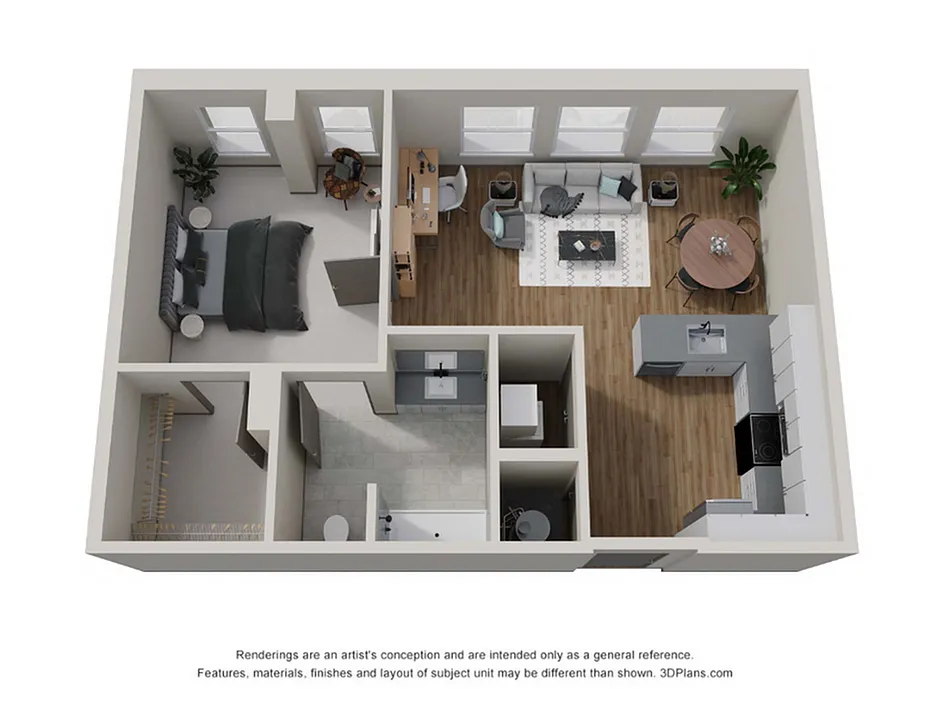 Floor plan A9A