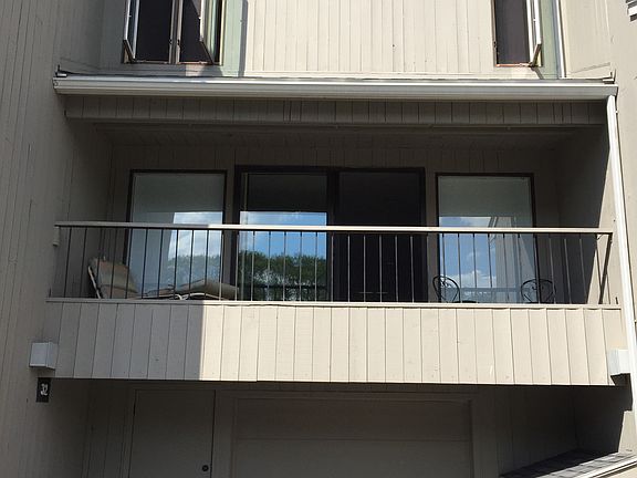 Back of town house 