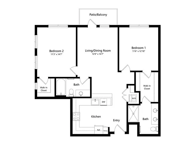 Floor plan B2