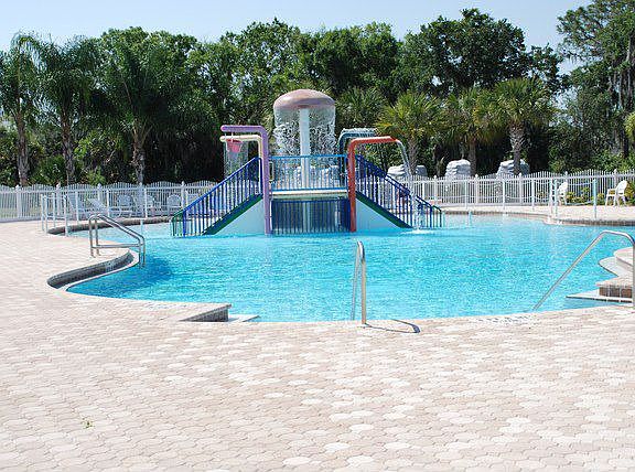 Resort-style pool