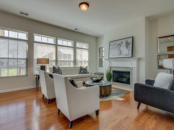 Foyer Leads To Living Area