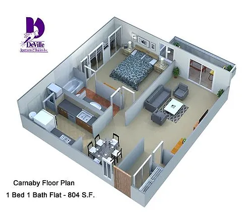 Floor plan Carnaby