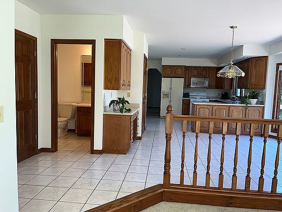 Kitchen & 1/2 Bath area
