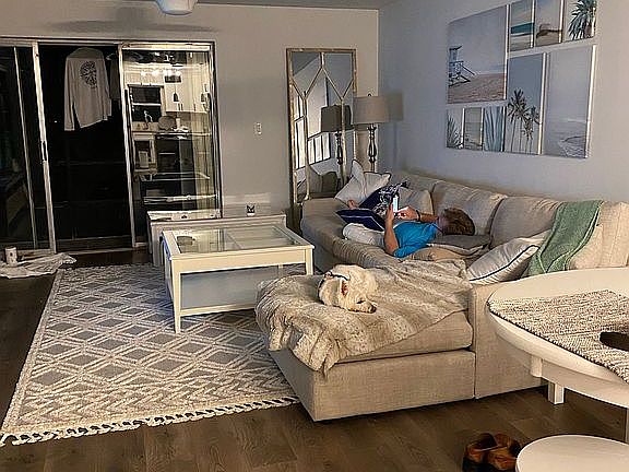 Open to living room