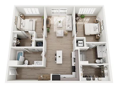 Floor plan 2Bb