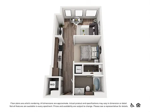 Floor plan 1A Affordable