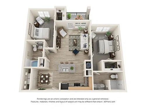 Floor plan B1: Diamond