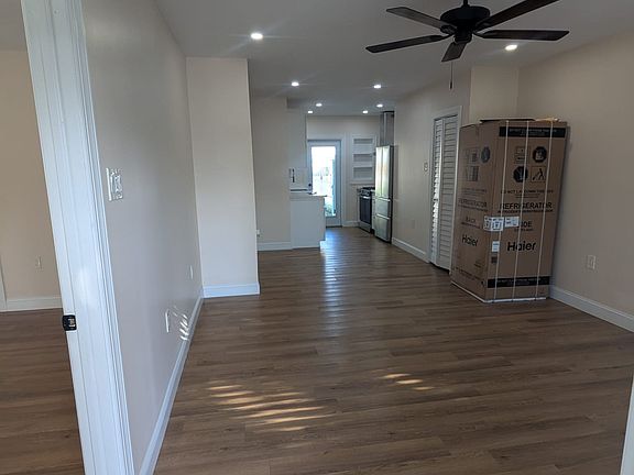 living area from front entrance