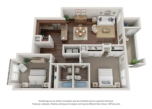 Floor plan The Belmont
