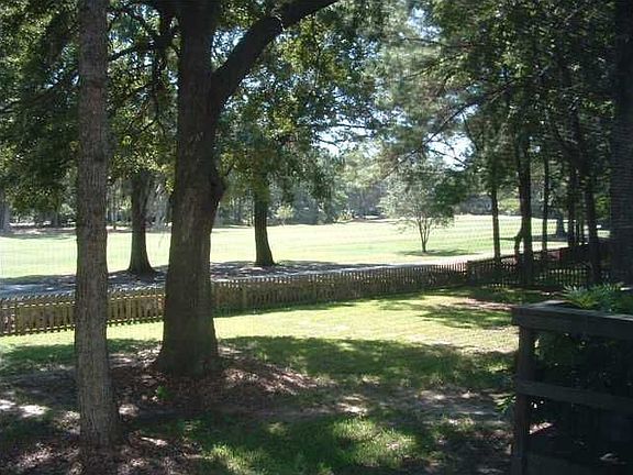 View of the golf course from the screen porch.