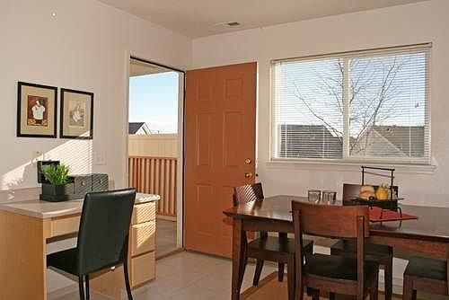 Dining in kitchen