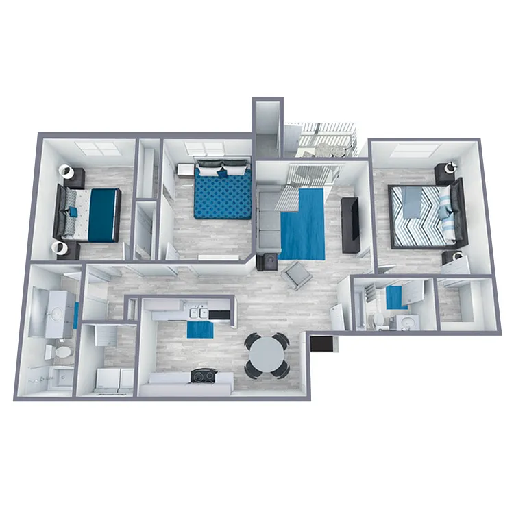 Floor plan C1 Gold