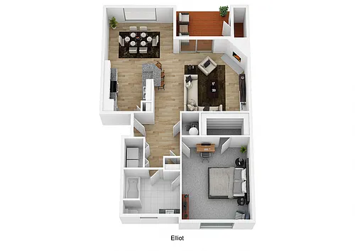 Floor plan Elliot