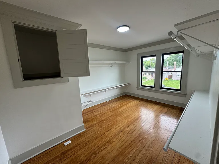 BEDROOM-SIZED primary walk-in closet!