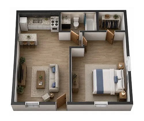 Floor plan A1