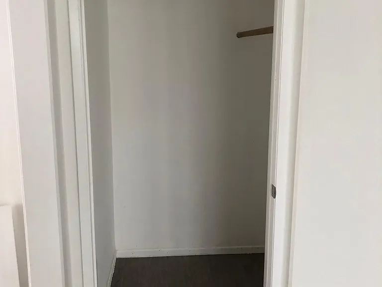 Closet in living room.