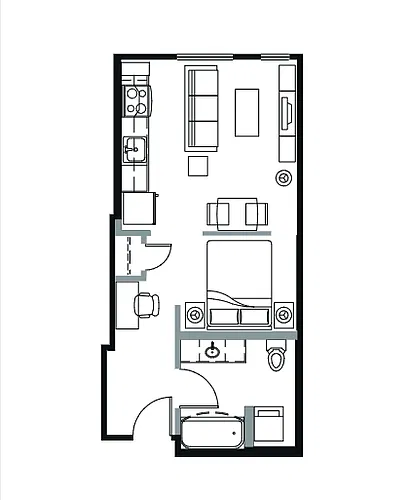 Floor plan S1A