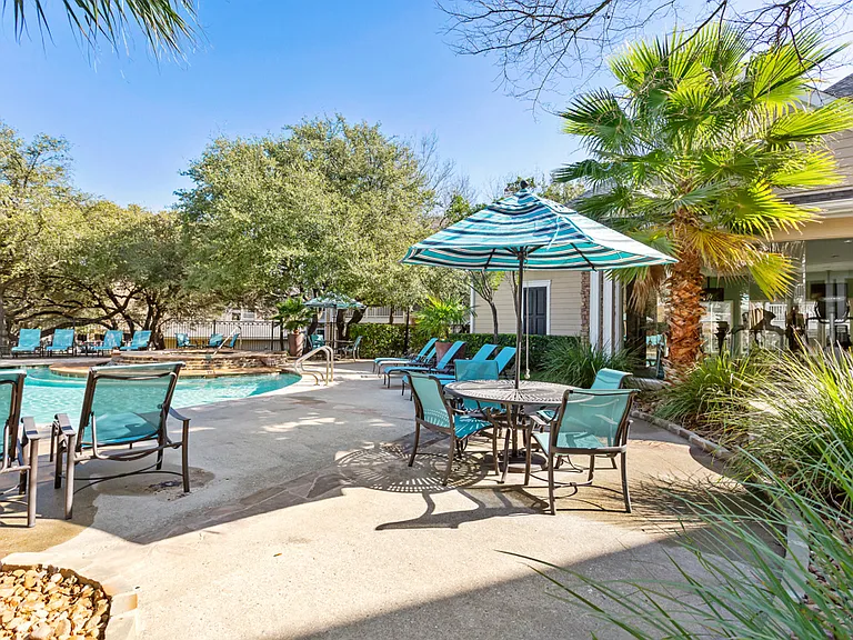 Enjoy your own tropical oasis at Stone Oak @ Parmer!