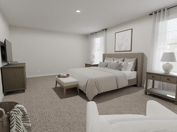 Upstairs, you will find three bedrooms, including your spacious owner s suite Artist s rendering