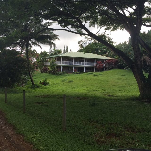 House from road