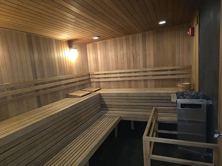 Sauna included