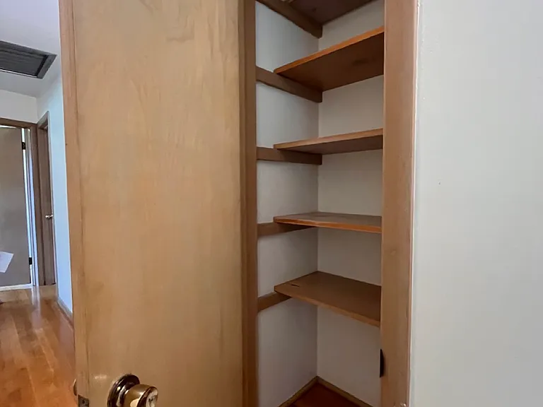 Hall closet