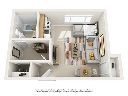 Floor plan Studio
