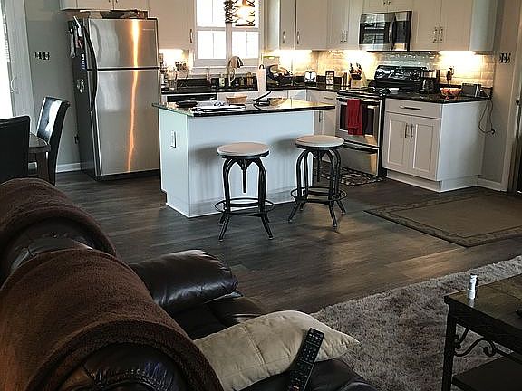 Kitchen as seen from LR 