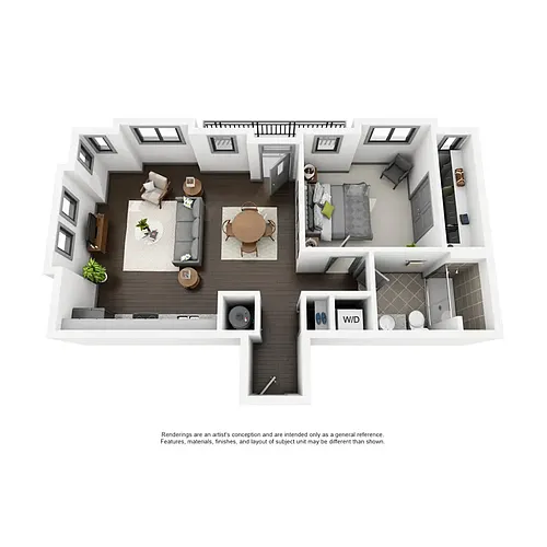 Floor plan THA1