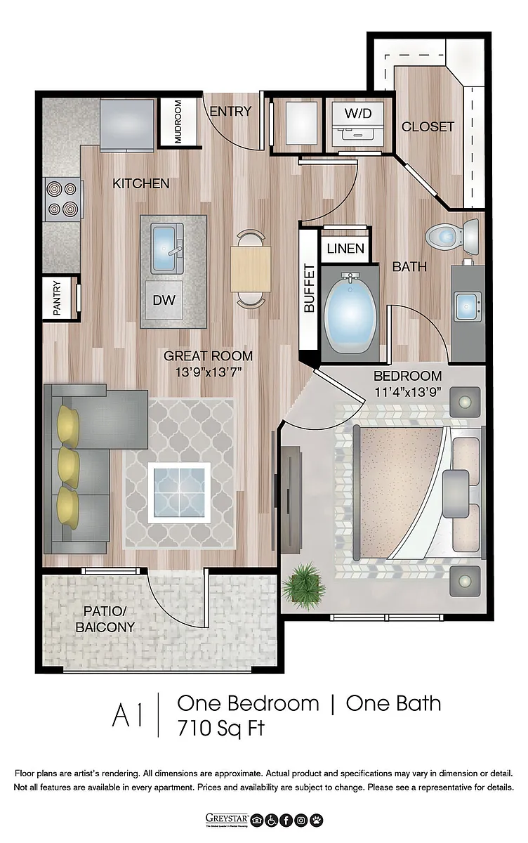 Floor plan A1