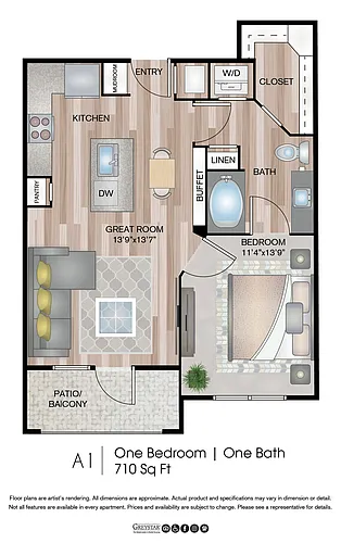 Floor plan A1