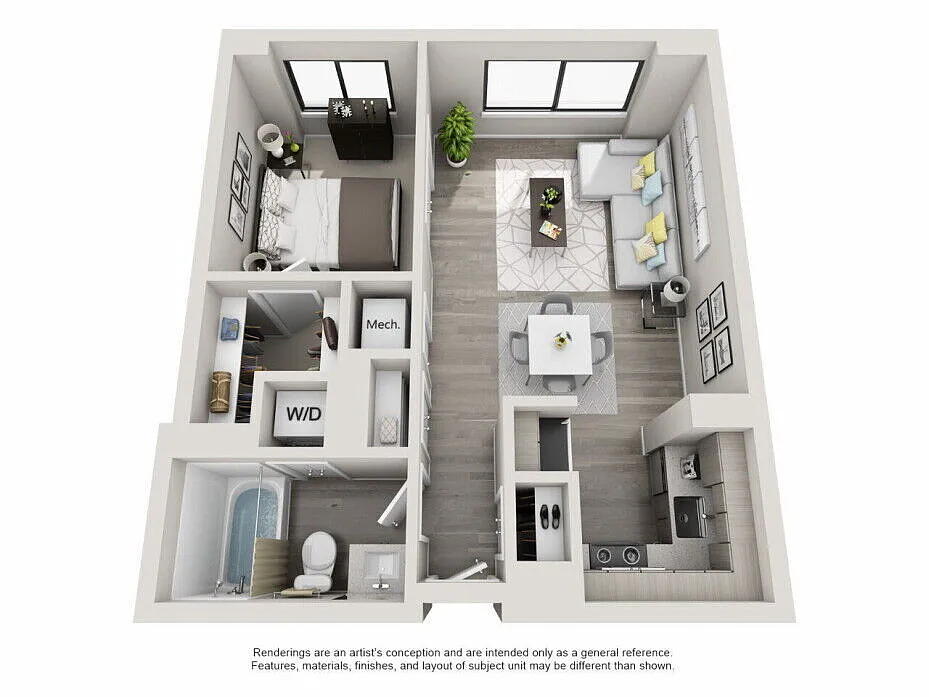 Floor plan 1/1/60/BOND