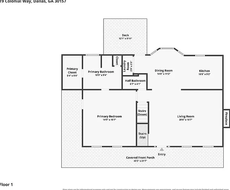 3 bed, 2.5 bath, 1640 sqft, $1,910 — Photo 3